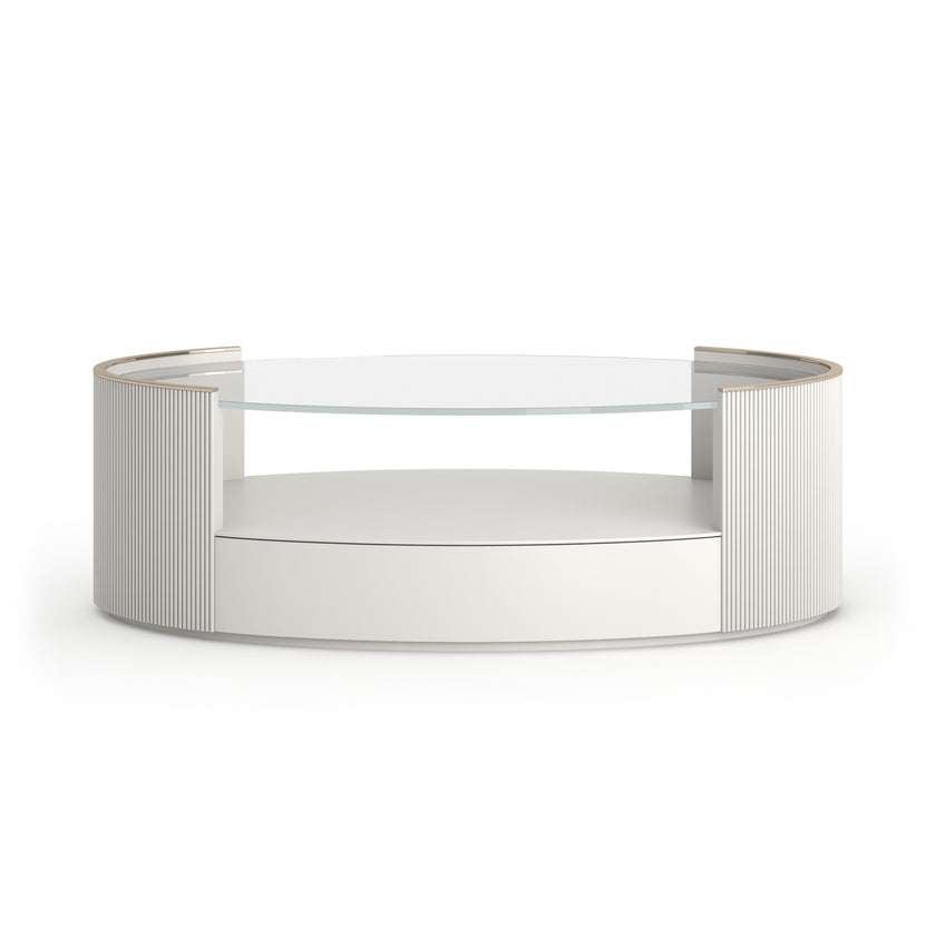 Caracole Classic Love Oval Cocktail Table