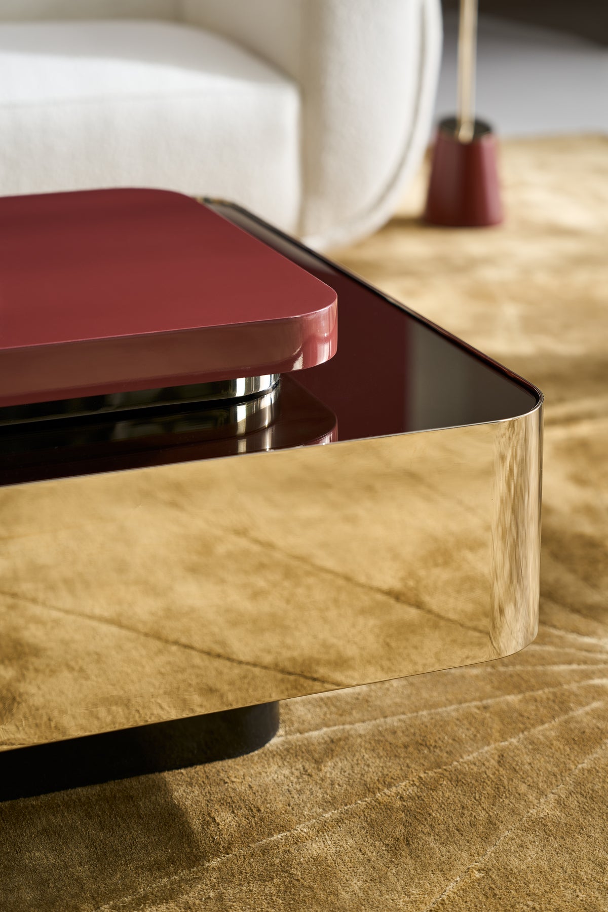 Caracole Classic Periphery Cocktail Square Accent Tray