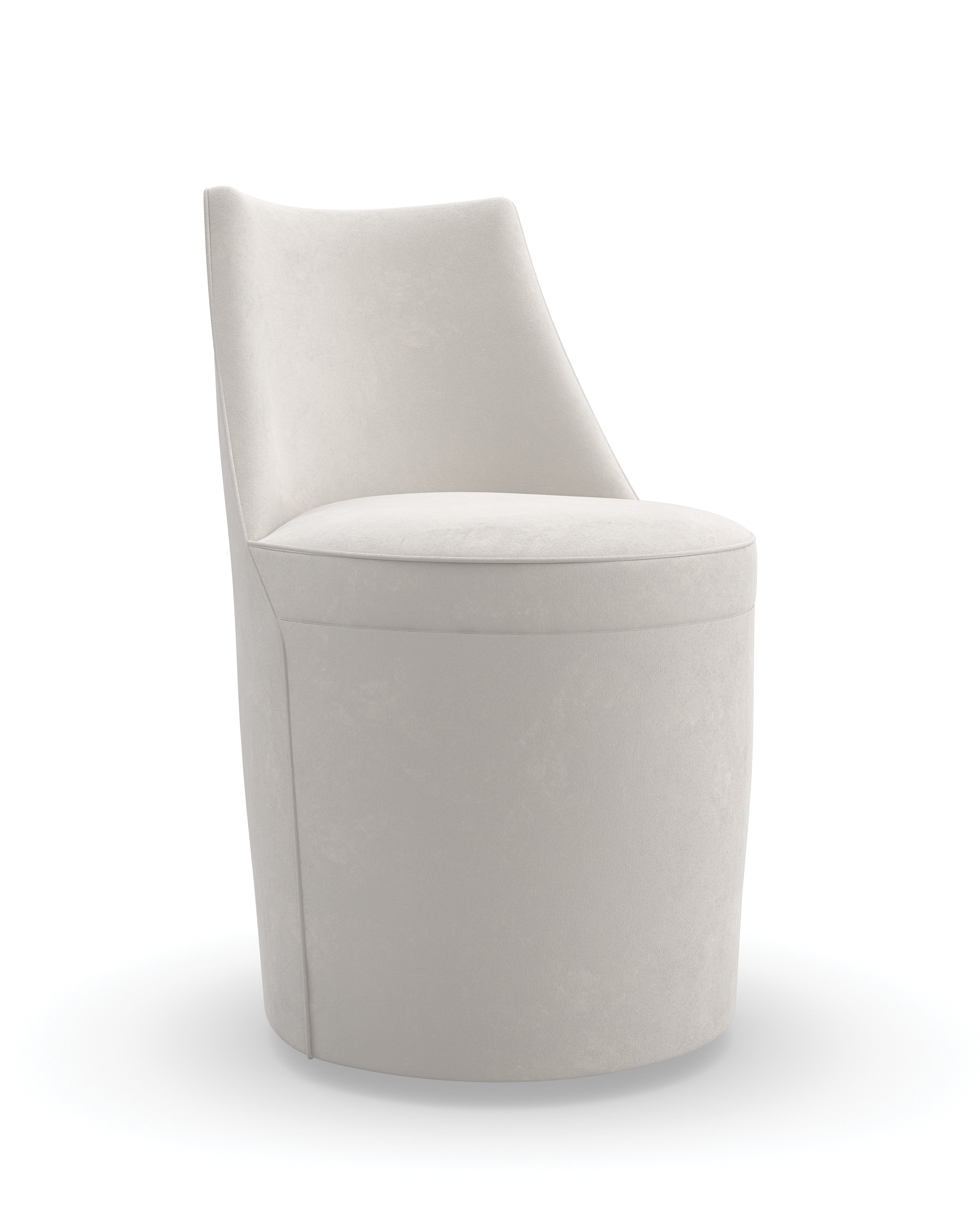 Caracole Classic Barrel Roll Dining Side Chair