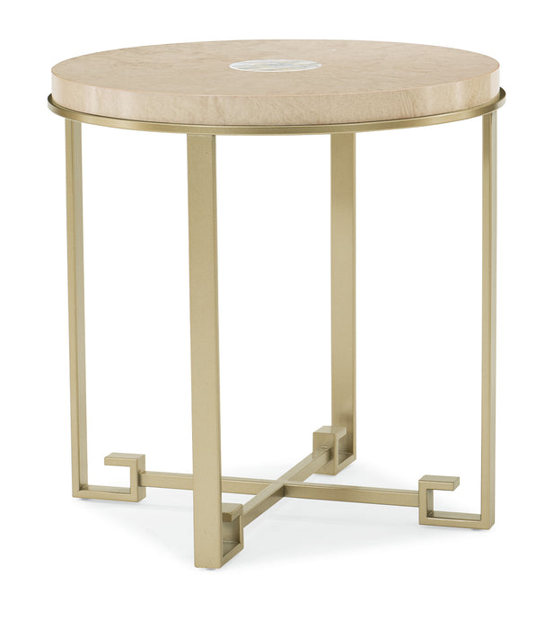 Caracole Classic Shell Eye Side Table DSC