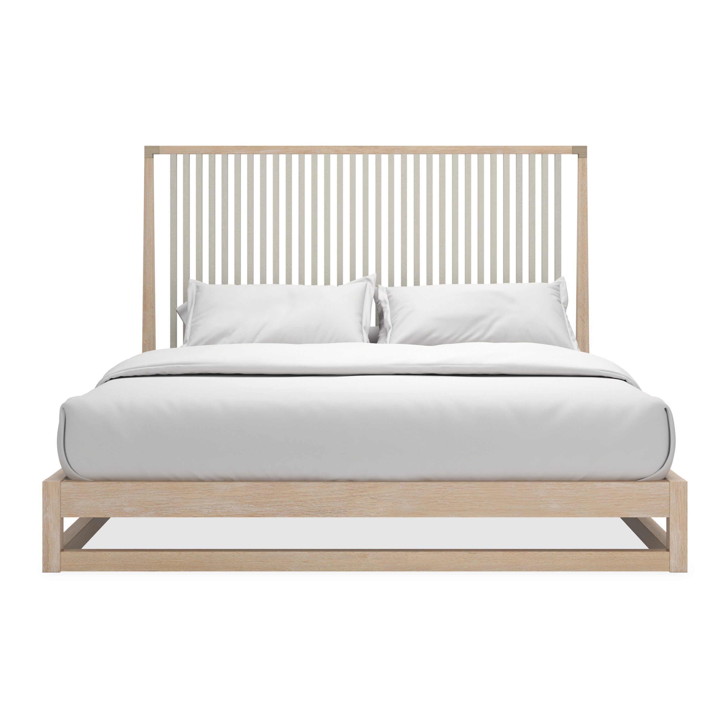 Caracole Pinstripe Slatted Bed