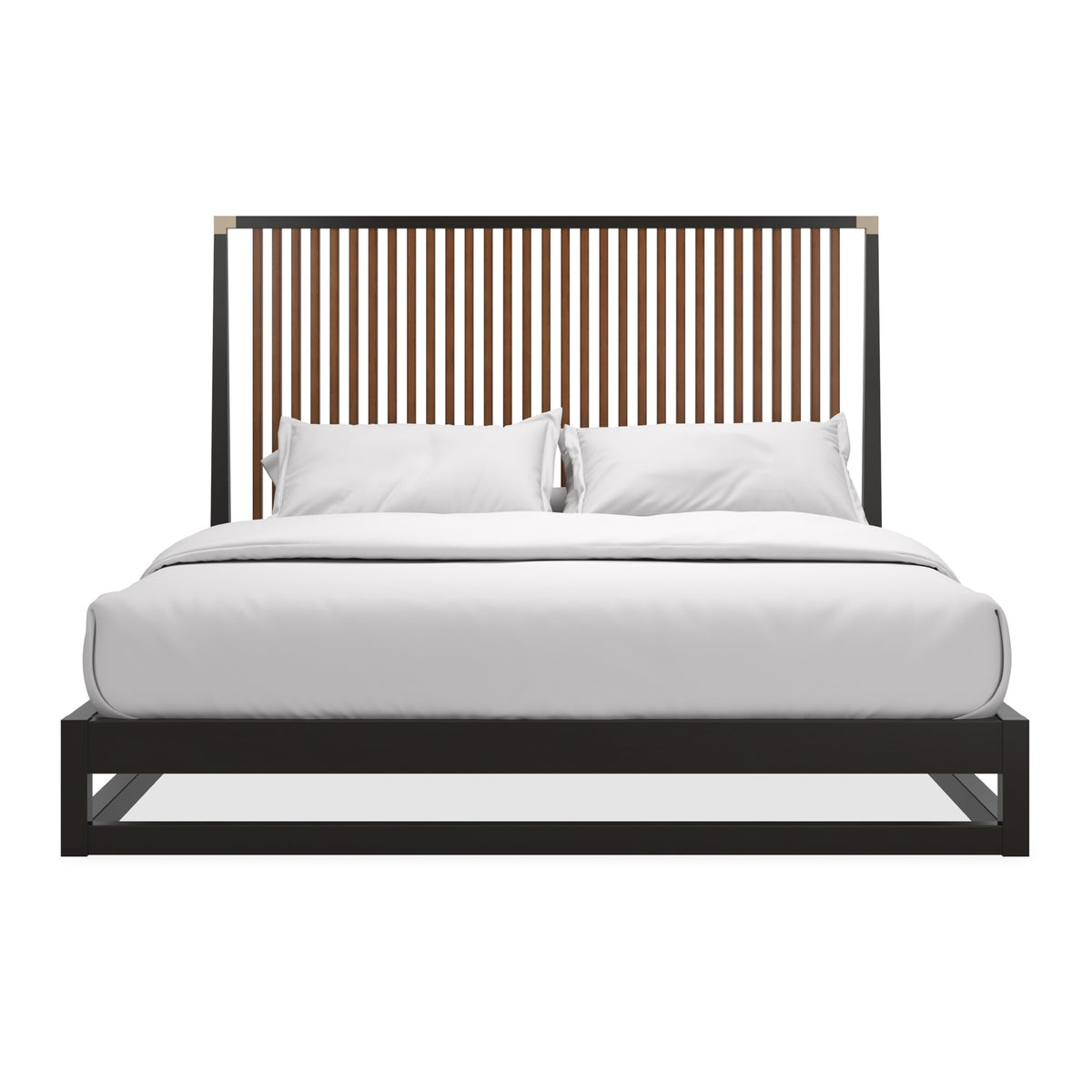 Caracole Pinstripe Slatted Bed