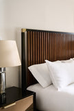 Caracole Pinstripe Slatted Bed