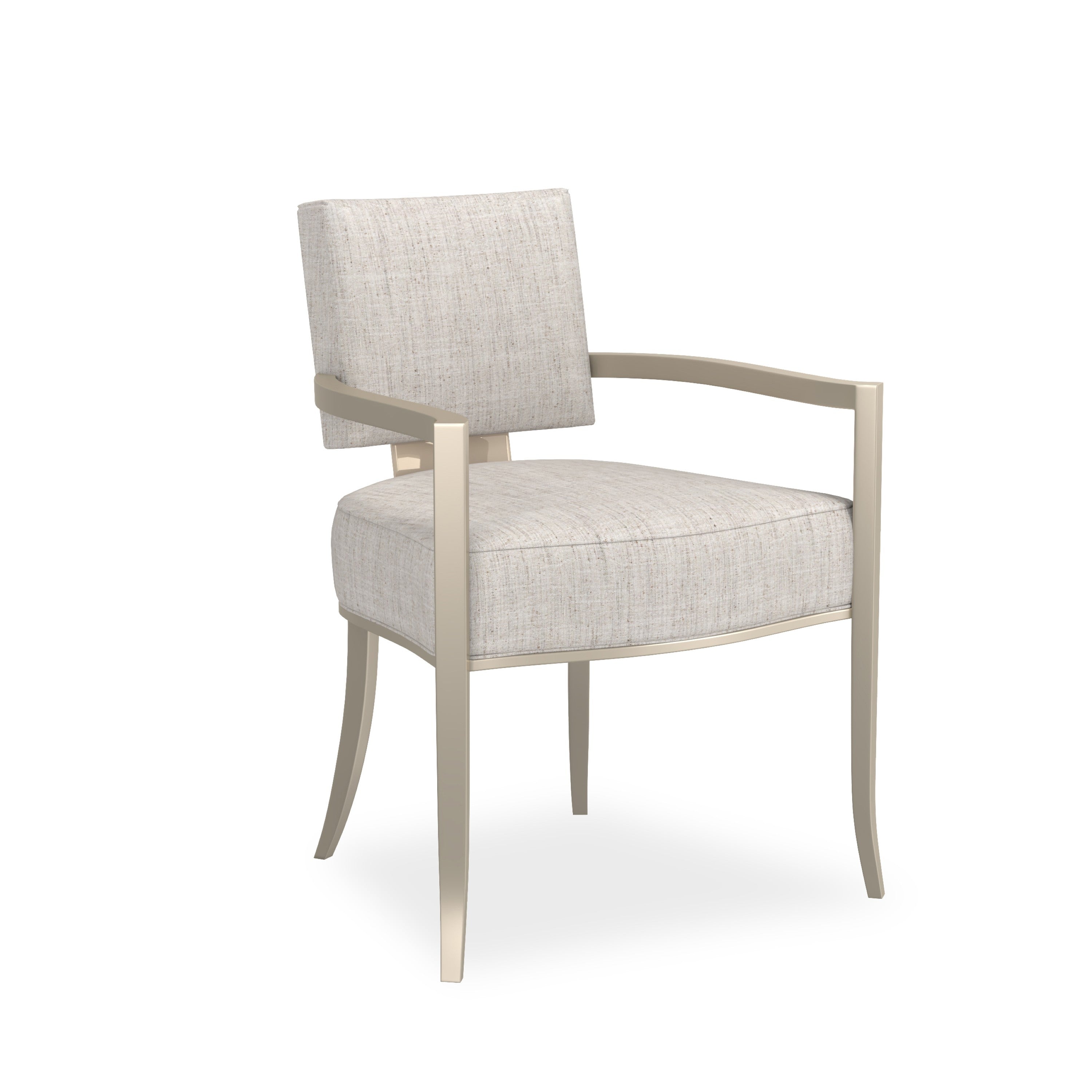 Caracole Reserved Seating Dining Arm Chair