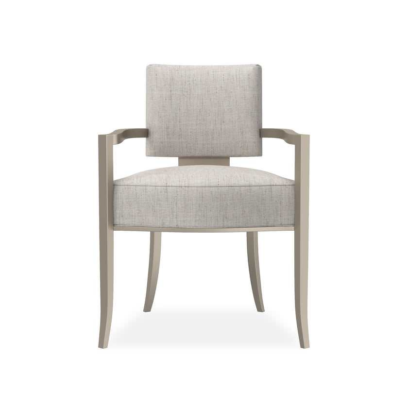 Caracole Reserved Seating Dining Arm Chair
