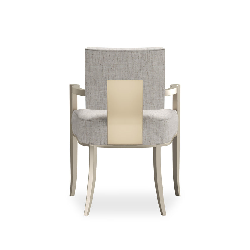 Caracole Reserved Seating Dining Arm Chair