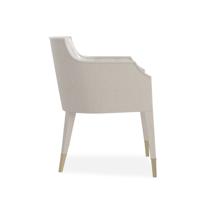 Caracole Classic Sabot Dining Arm Chair