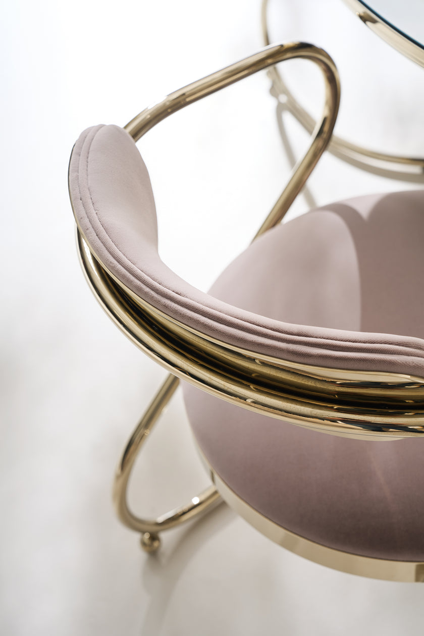 Caracole Classic Retrospect Dining Arm Chair PD