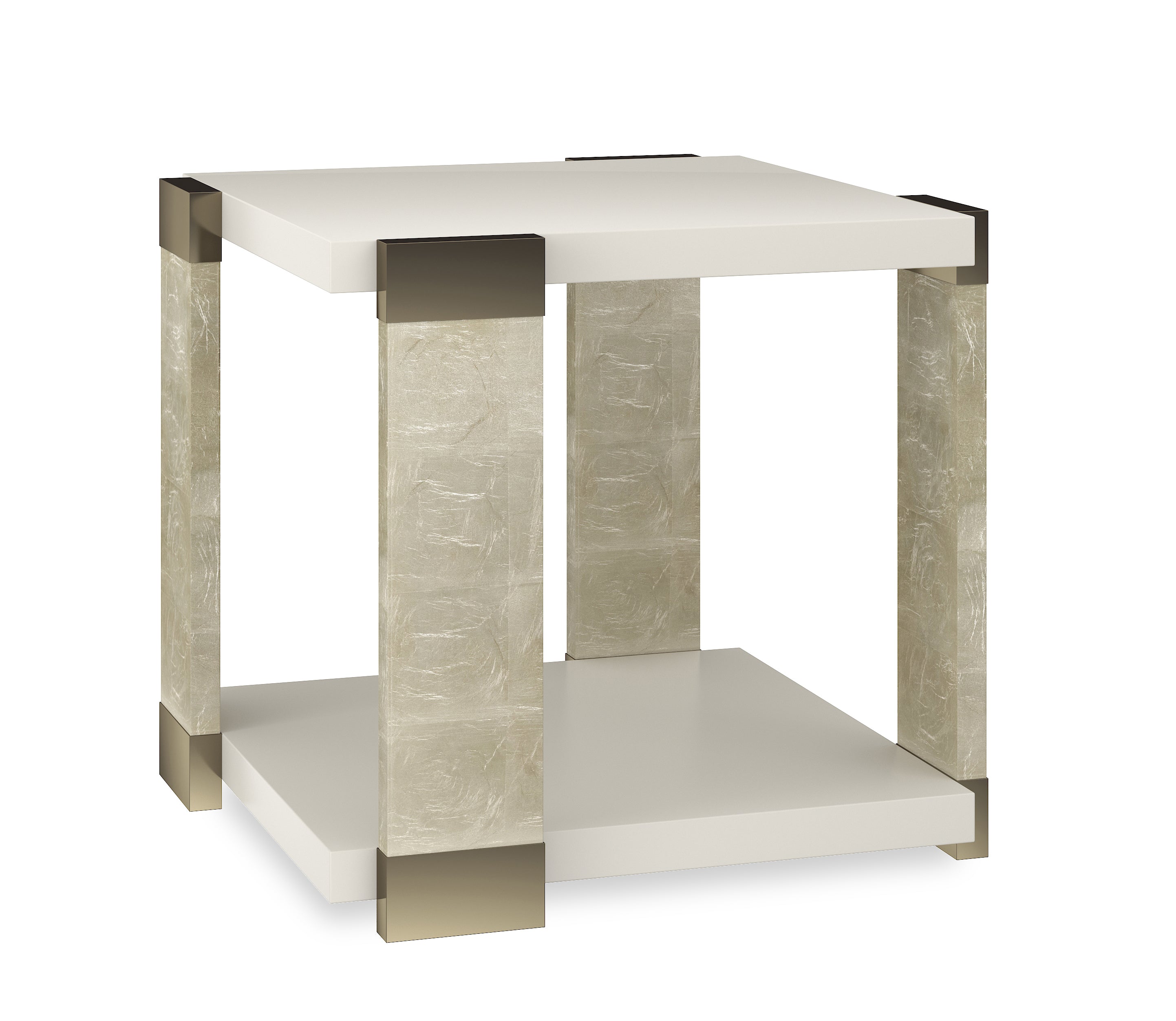 Caracole Classic I'Ll Take The Corner End Table INV