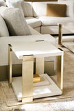 Caracole Classic I'Ll Take The Corner End Table INV