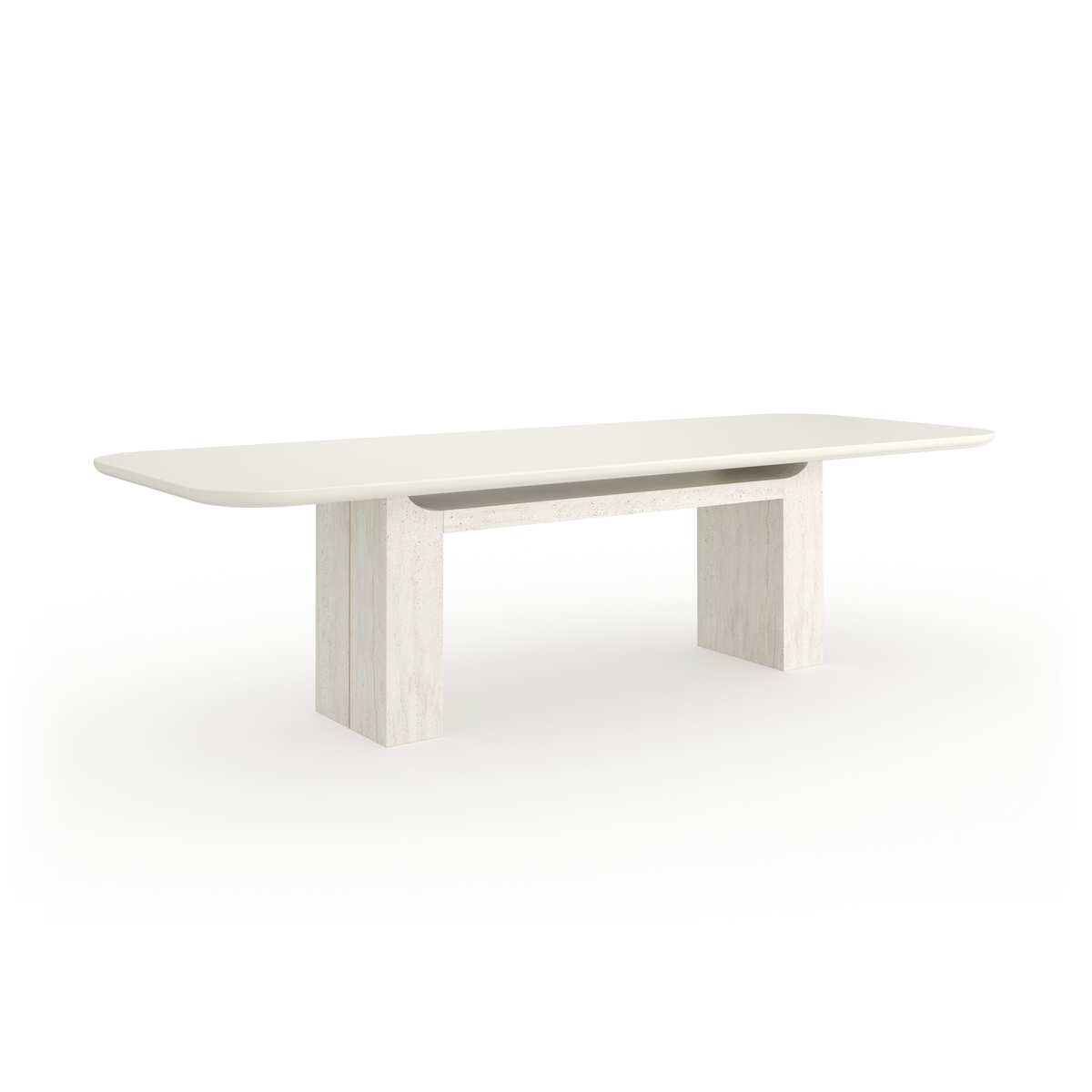 Caracole Classic Overlap Rectangle Dining Table