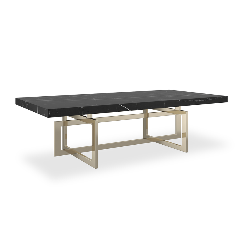 Caracole Classic Wish You Were Here 60 Rectangular Cocktail Table PD
