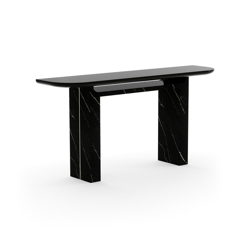 Caracole Classic Overlap Console Table