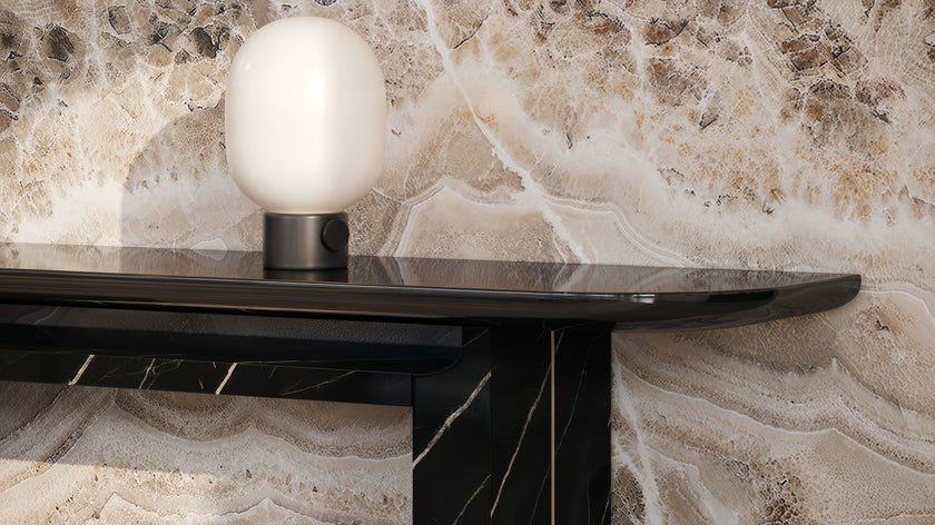 Caracole Classic Overlap Console Table