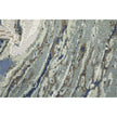 Feizy Mandana 39M1F Modern Abstract Rug in Ivory/Taupe/Blue
