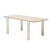 Michael Amini Lotus Bay Narrow Rectangular Dining Table - Sand