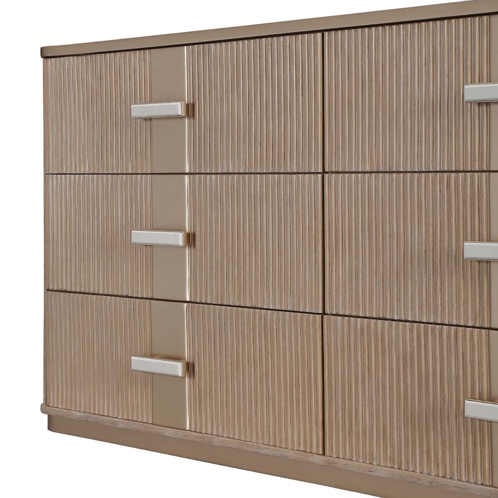 Michael Amini West Kensington Dresser - Sea Salt Caramel