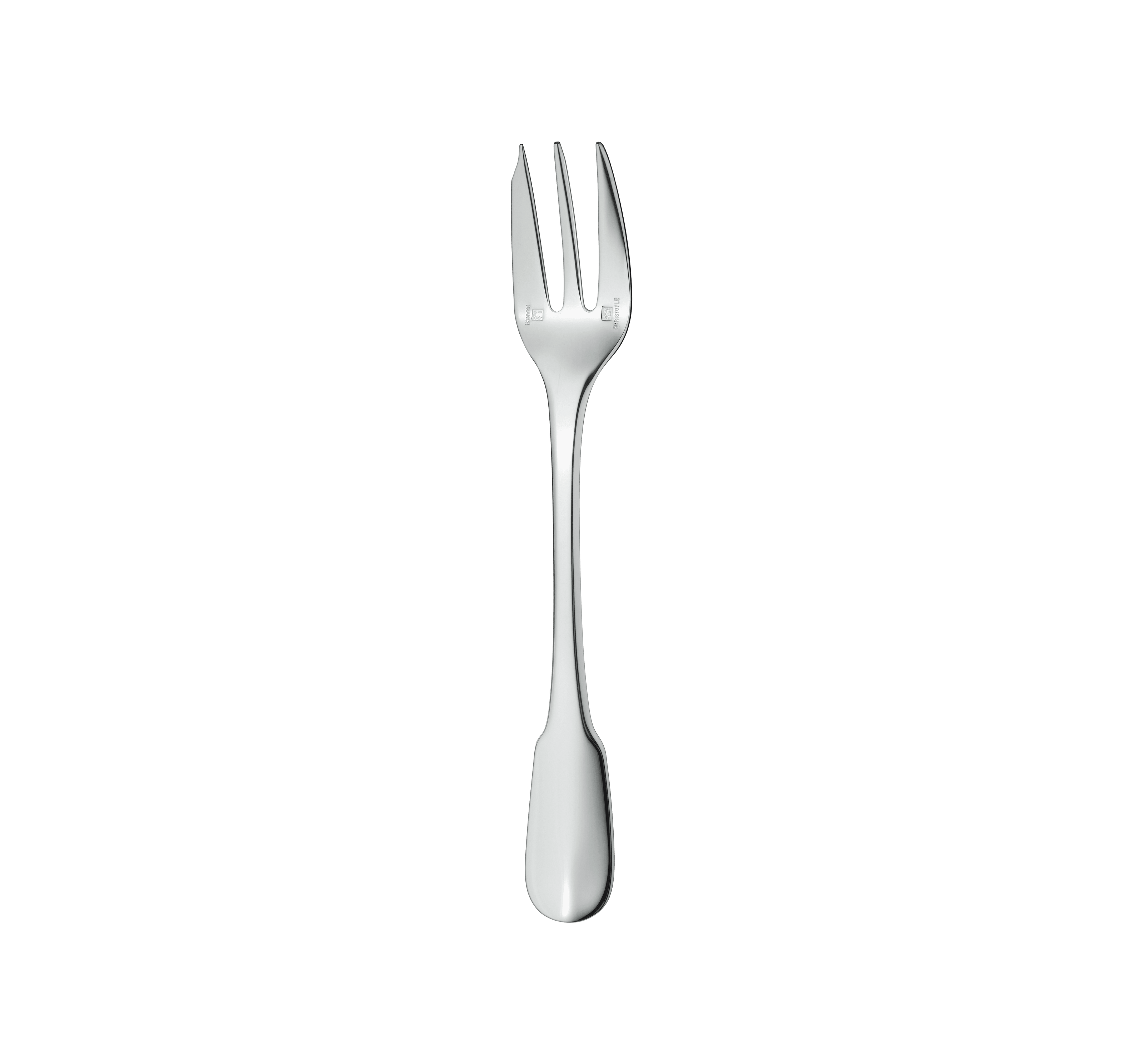 Christofle Cluny Silver Plated Cake Fork