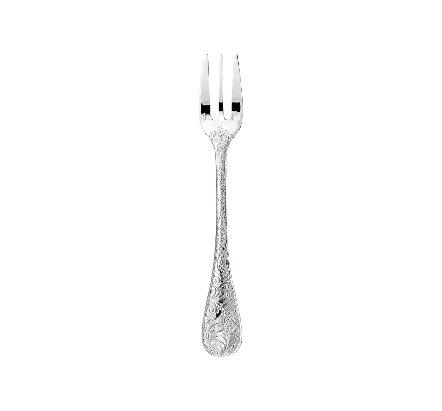 Christofle Jardin d'Eden Silver Plated Cake Fork