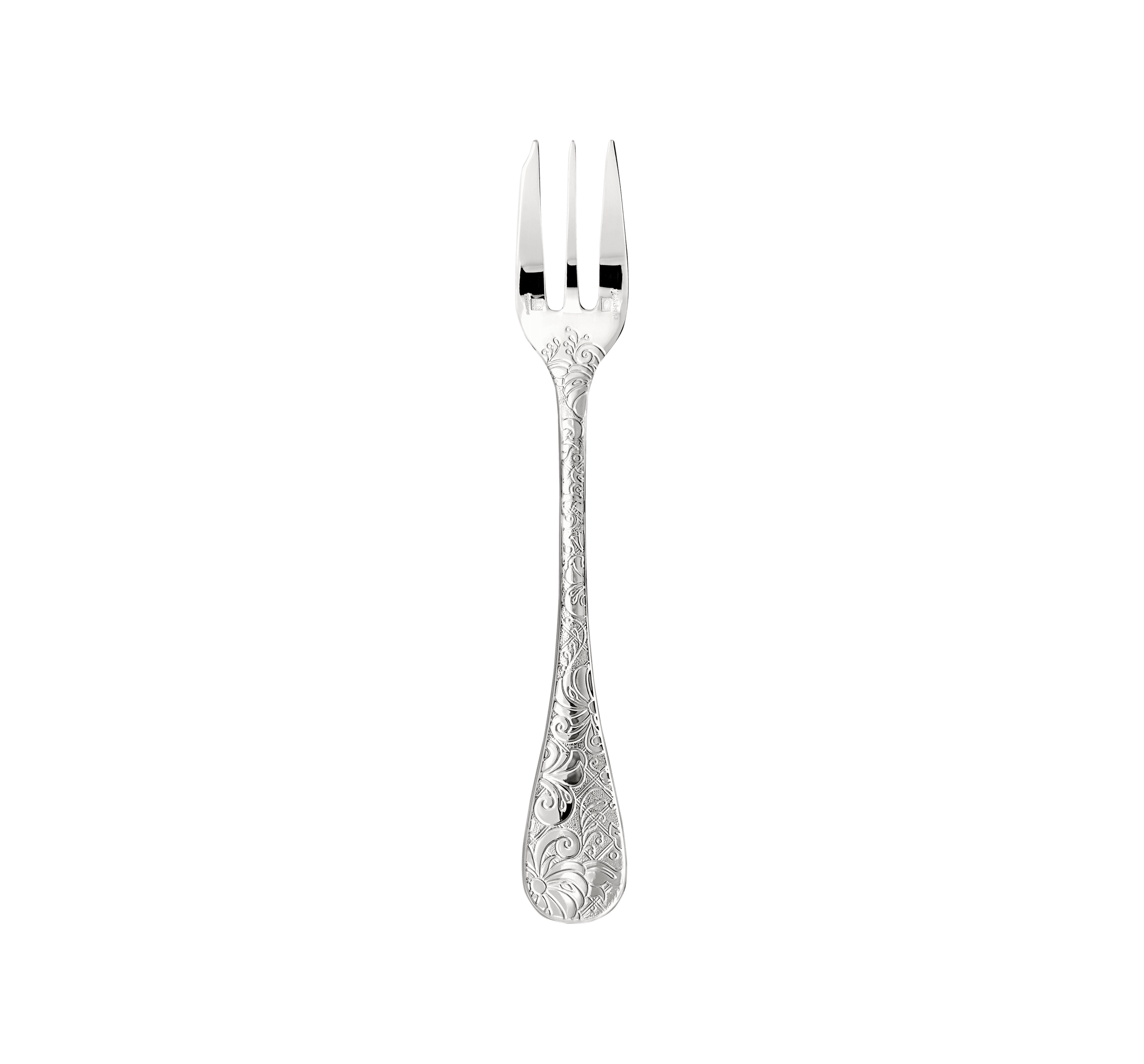 Christofle Jardin d'Eden Silver Plated Cake Fork