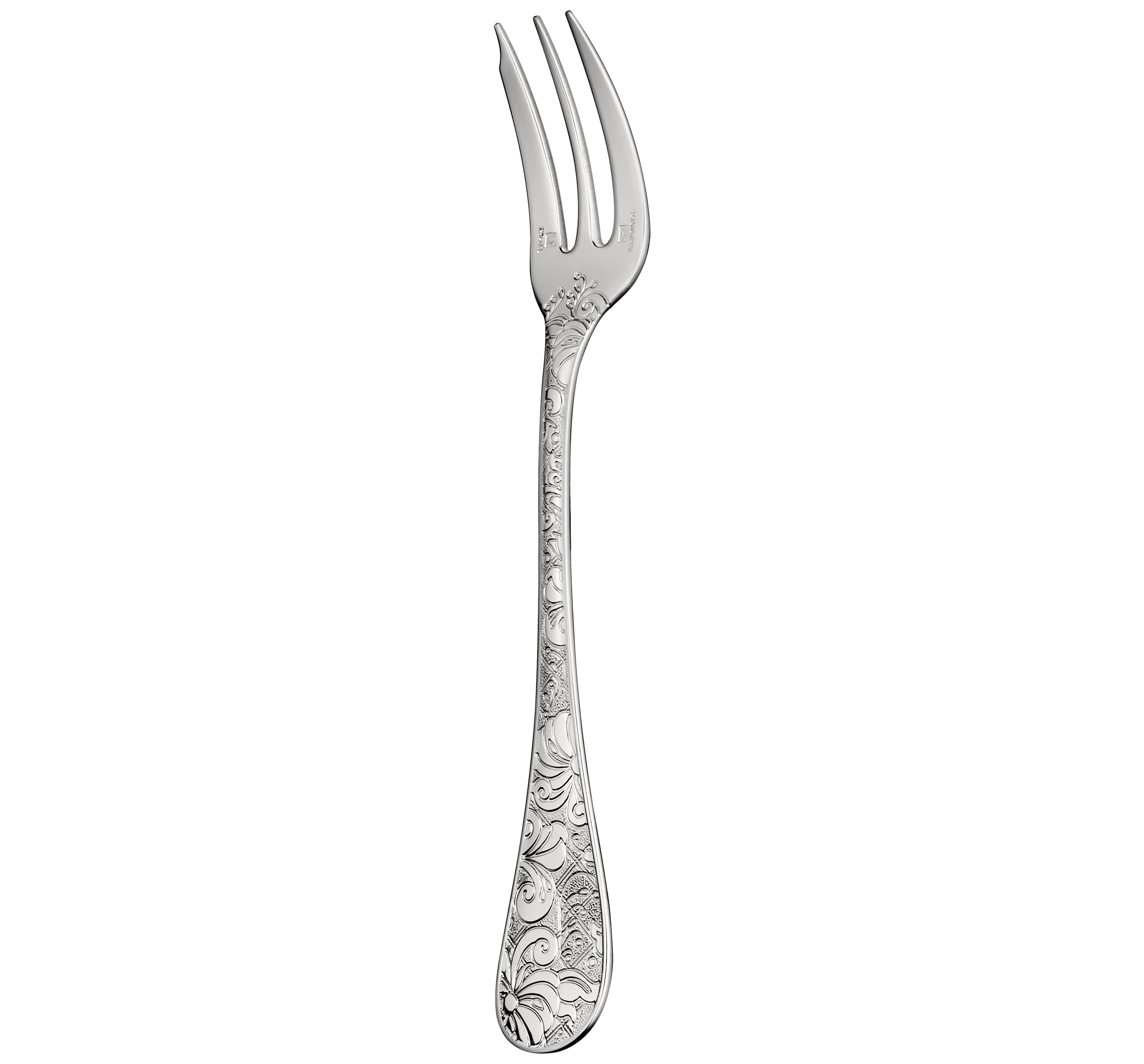 Christofle Jardin d'Eden Silver Plated Cake Fork