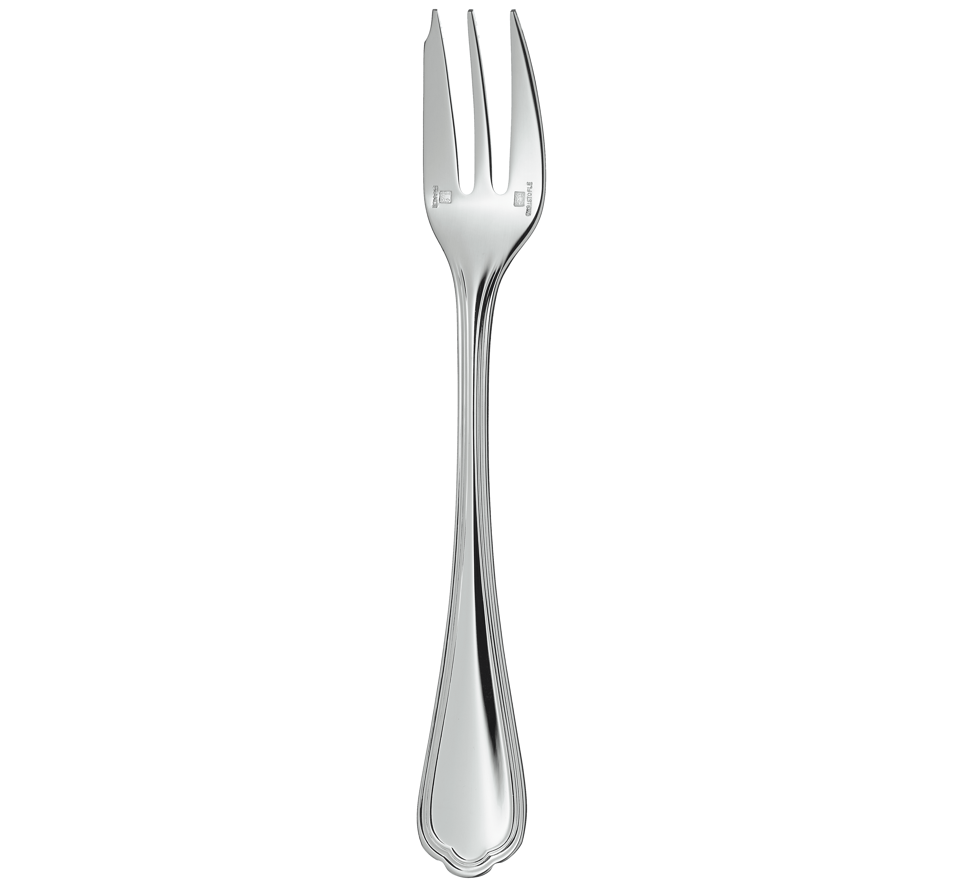 Christofle Spatours Silver Plated Cake Fork