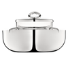 Christofle Vertigo Large Silver-Plated Caviar Serving Set