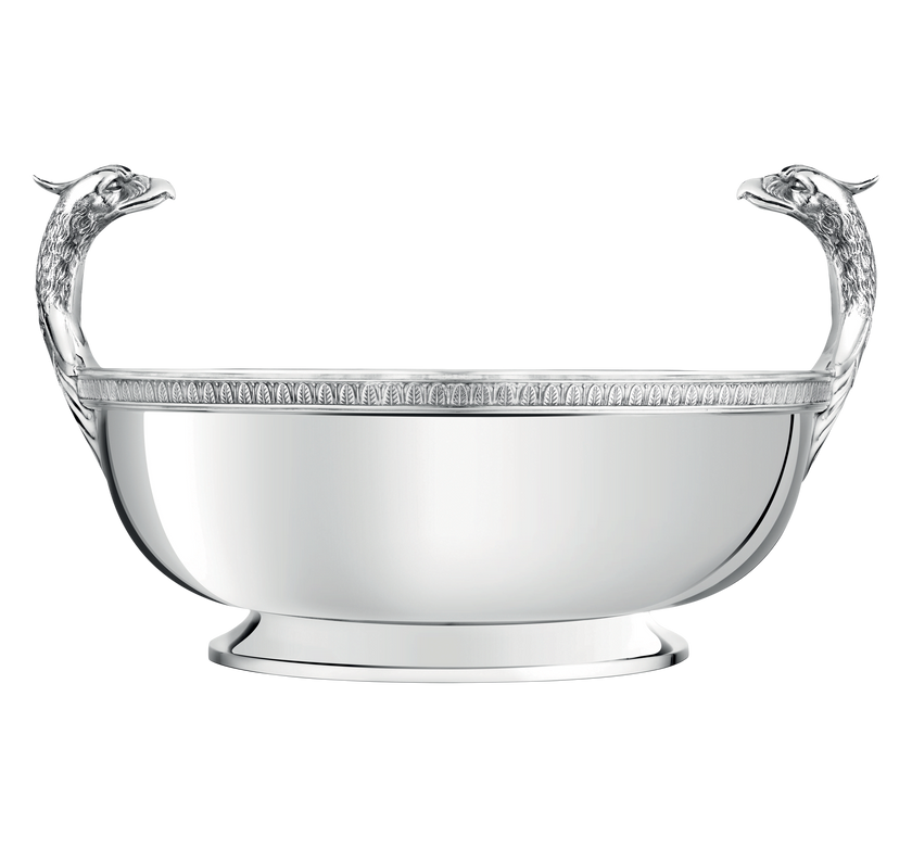 Christofle Malmaison Silver Plated Bowl 