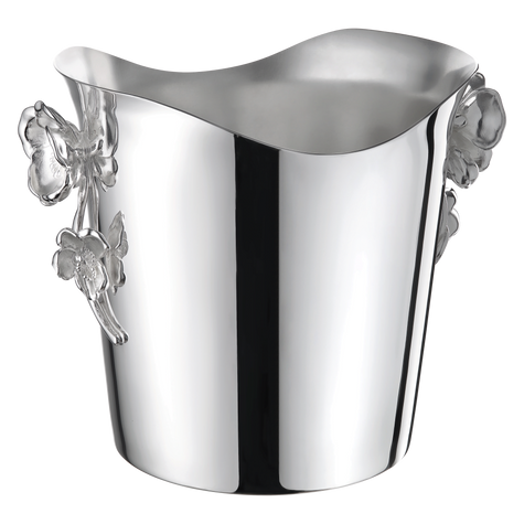 Christofle Anémone Silver Plated Champagne Bucket