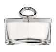 Christofle Vertigo Silver Plated Cheese / Jam Dish