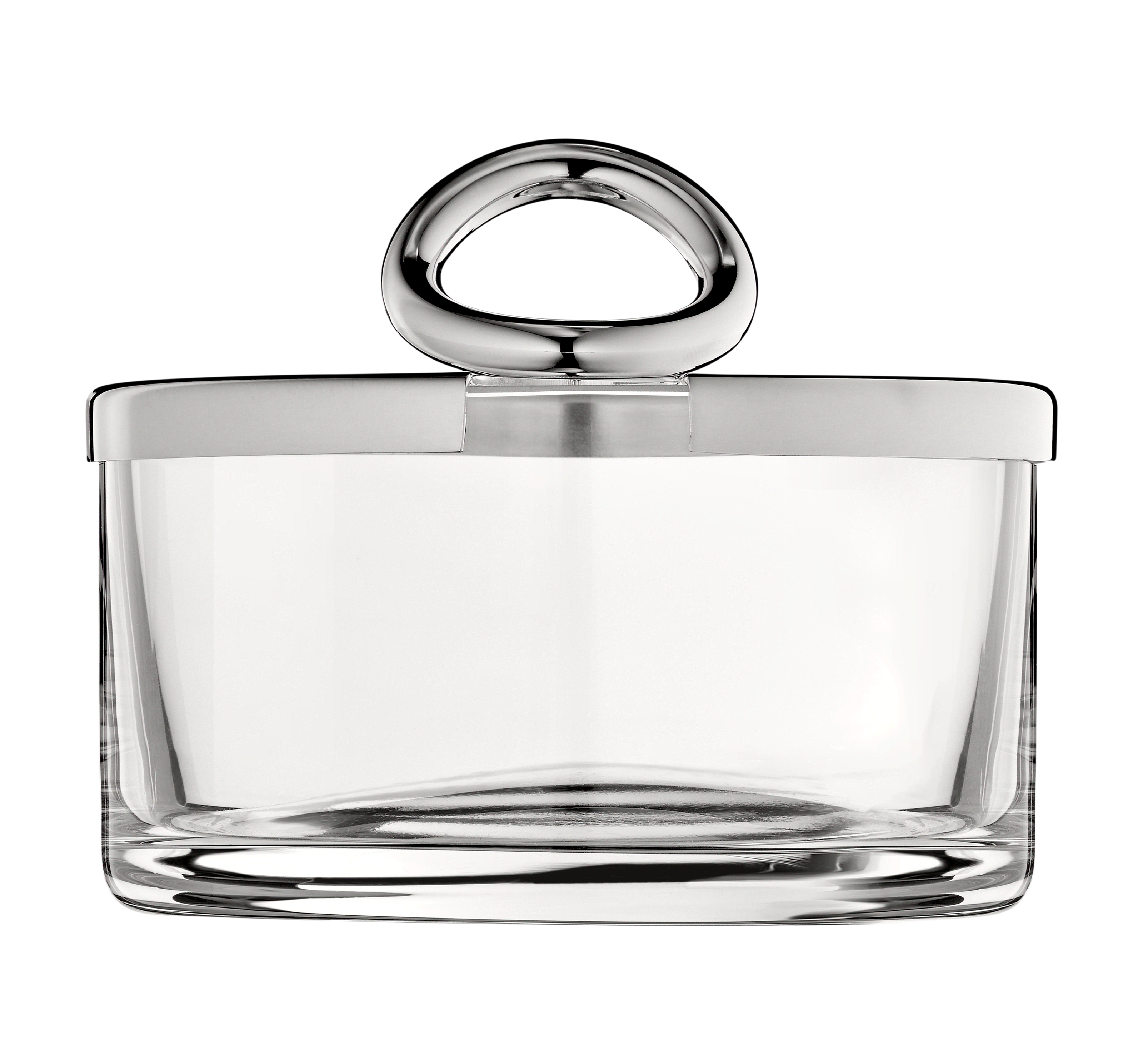 Christofle Vertigo Silver Plated Cheese / Jam Dish