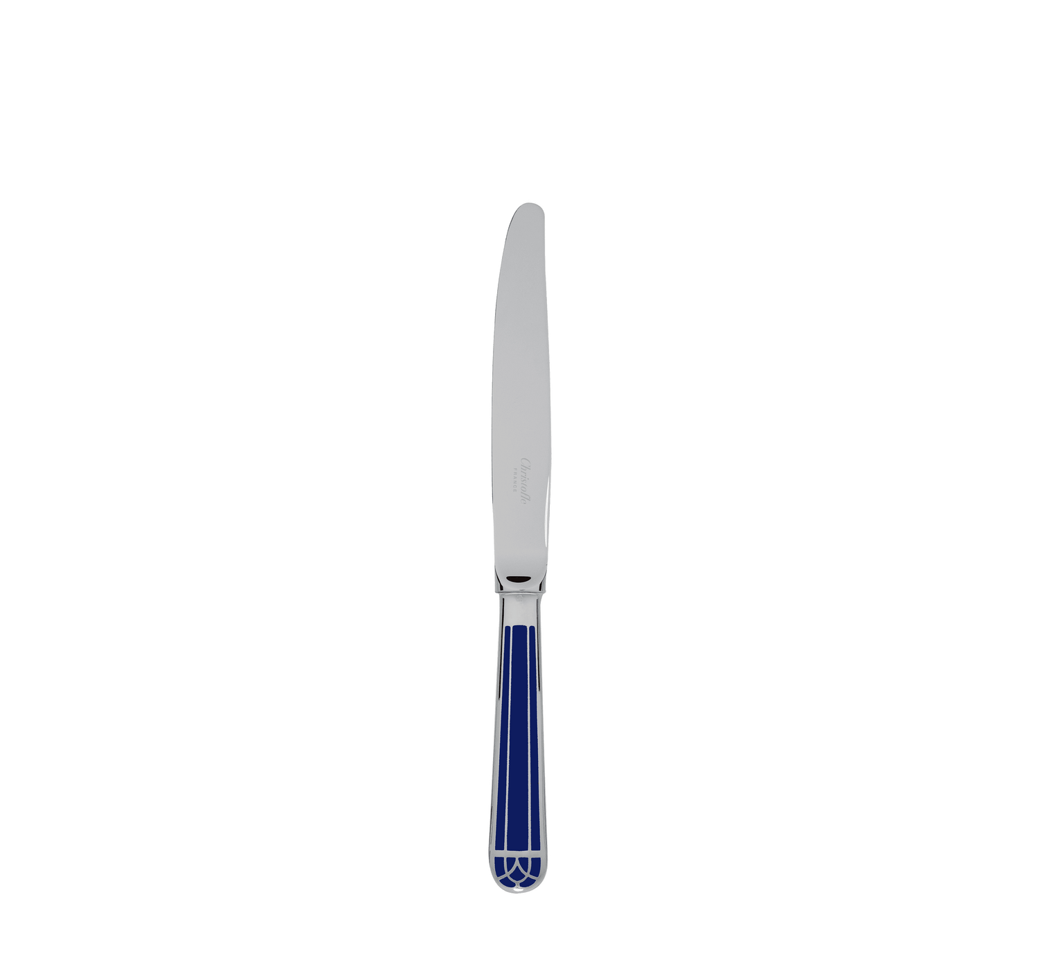 Christofle Talisman Silver Plated Dessert Knife Blue