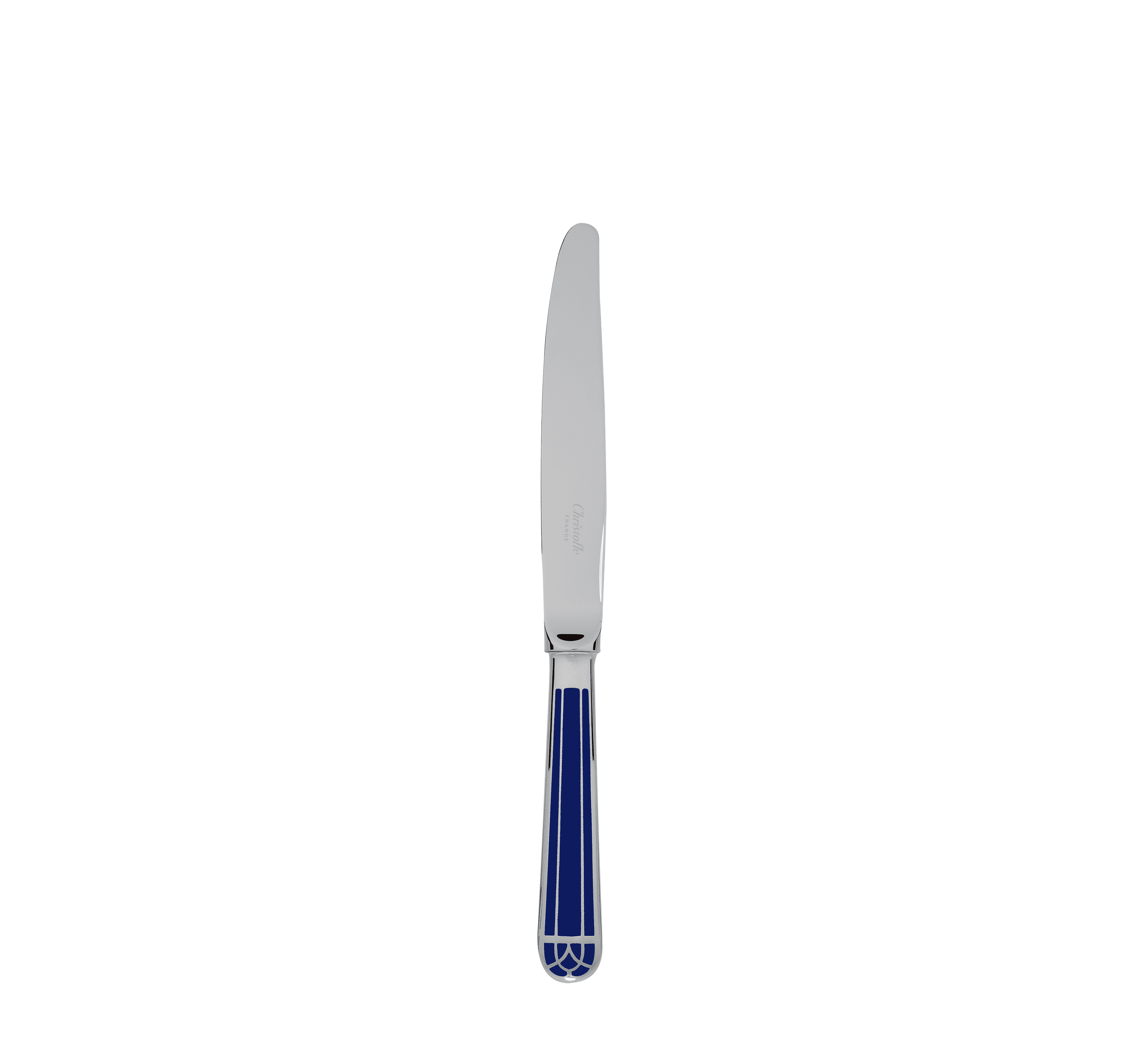 Christofle Talisman Silver Plated Dessert Knife Blue