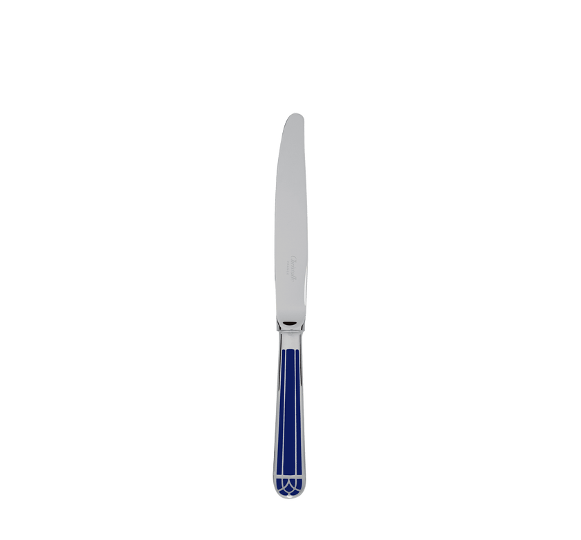 Christofle Talisman Silver Plated Dessert Knife Blue