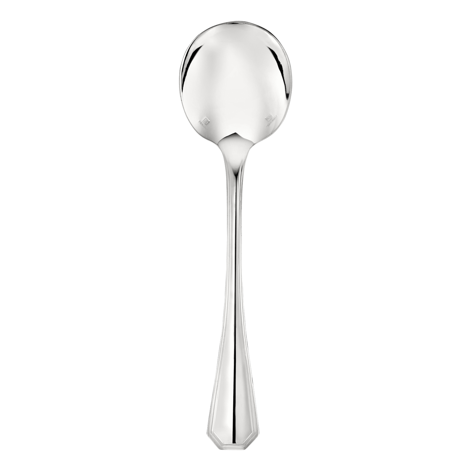 Christofle America Silver Plated Cream Soup Spoon