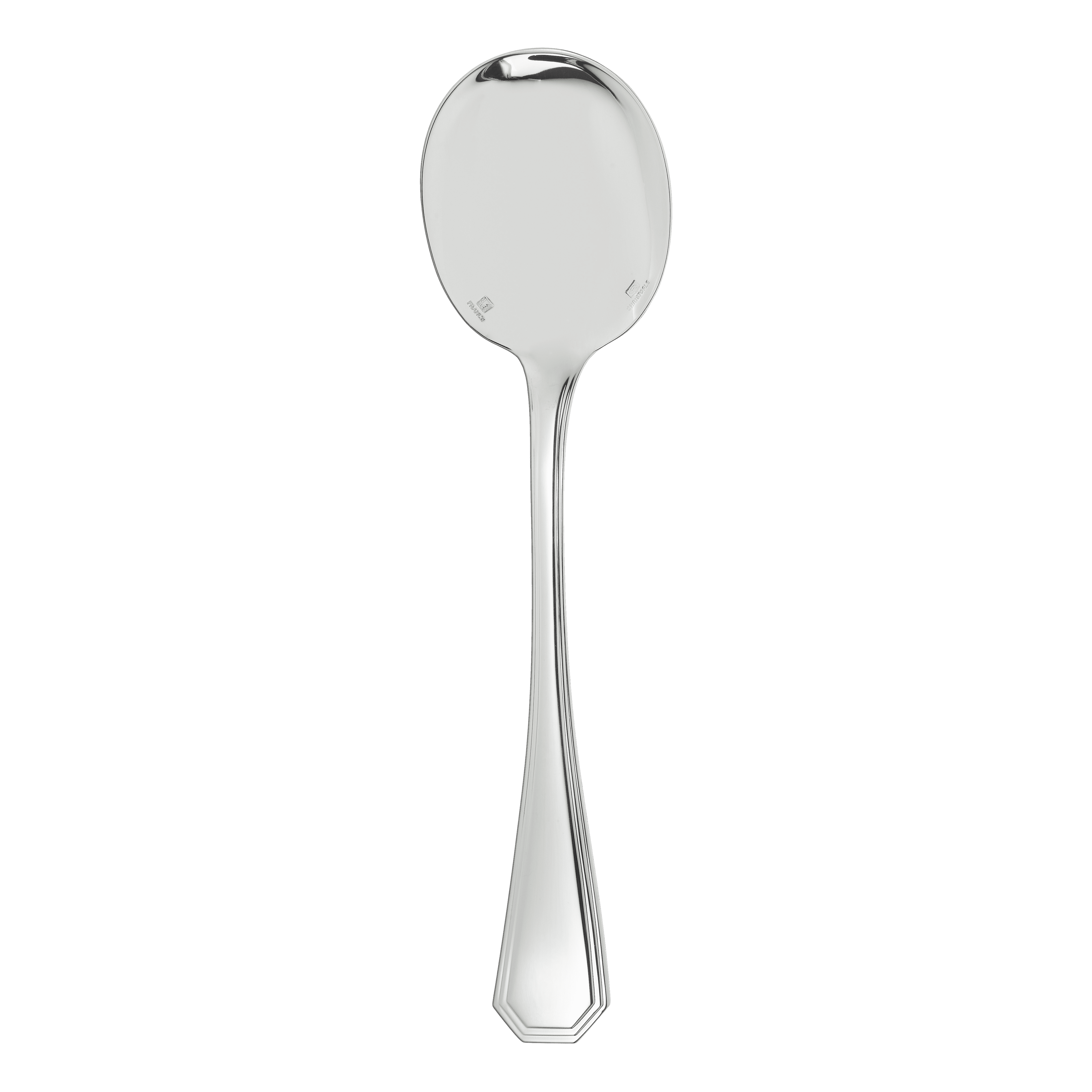 Christofle America Silver Plated Cream Soup Spoon