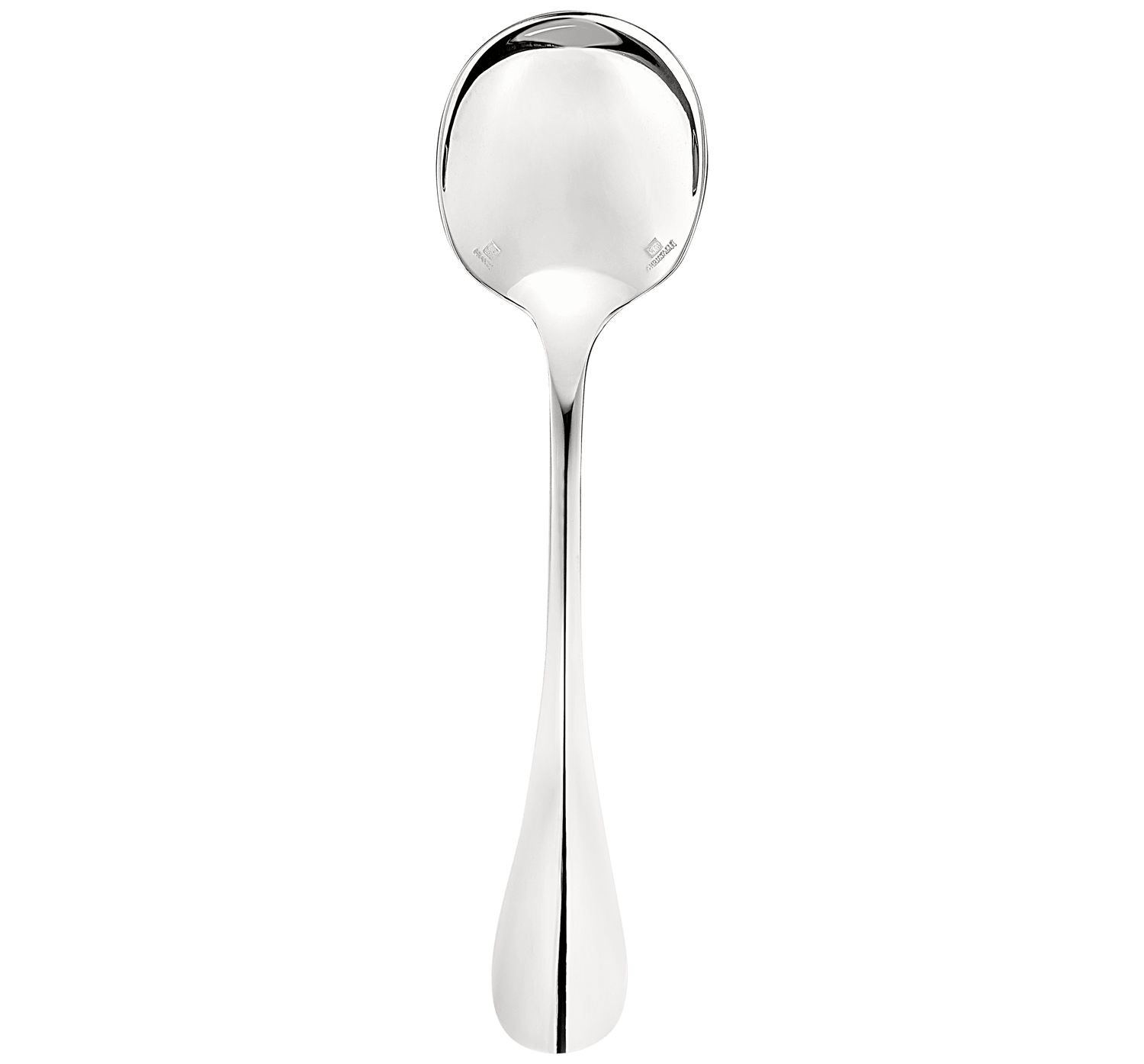 Christofle Fidelio Silver Plated Cream Soup Spoon