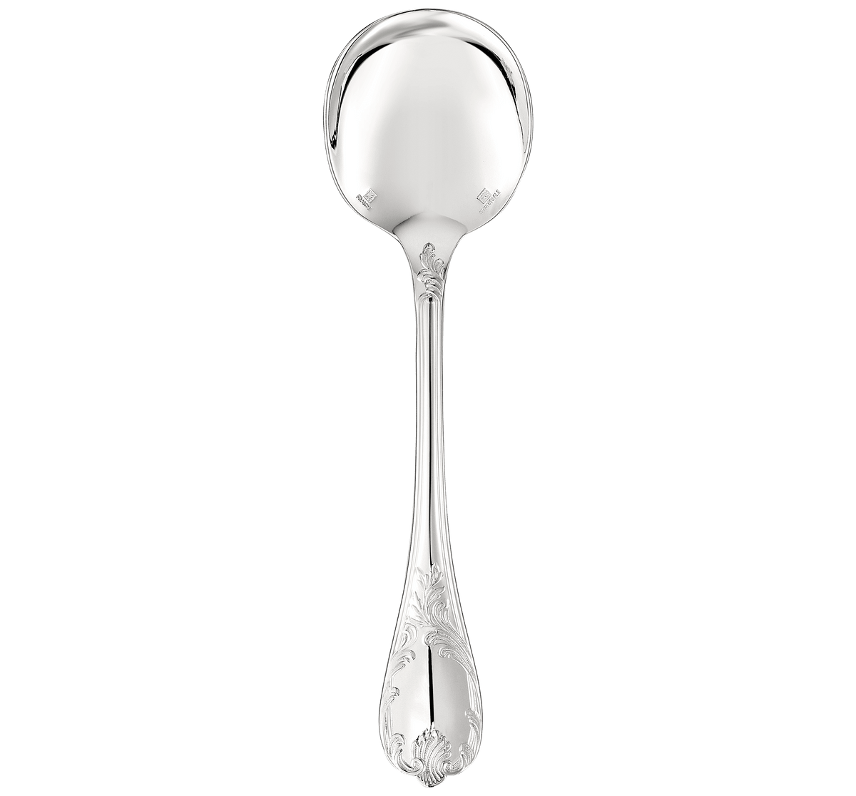 Christofle Marly Silver Plated Cream Soup Spoon