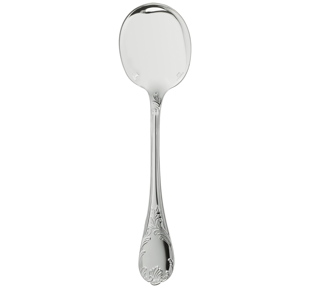 Christofle Marly Silver Plated Cream Soup Spoon