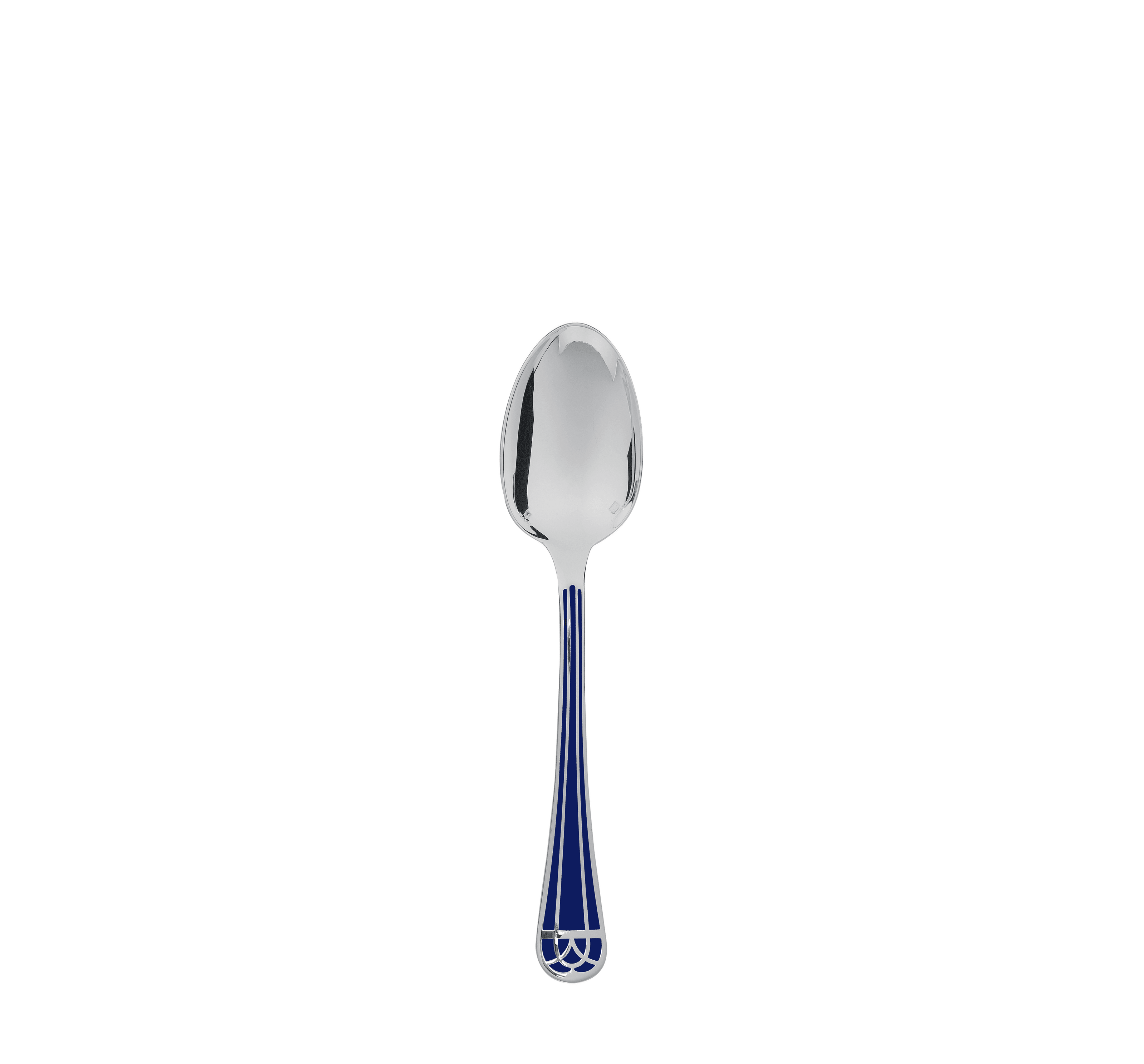 Christofle Talisman Silver Plated Dessert Spoon Blue