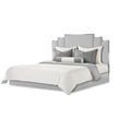 Michael Amini Tulip King Lift Up Storage Bed - Gray