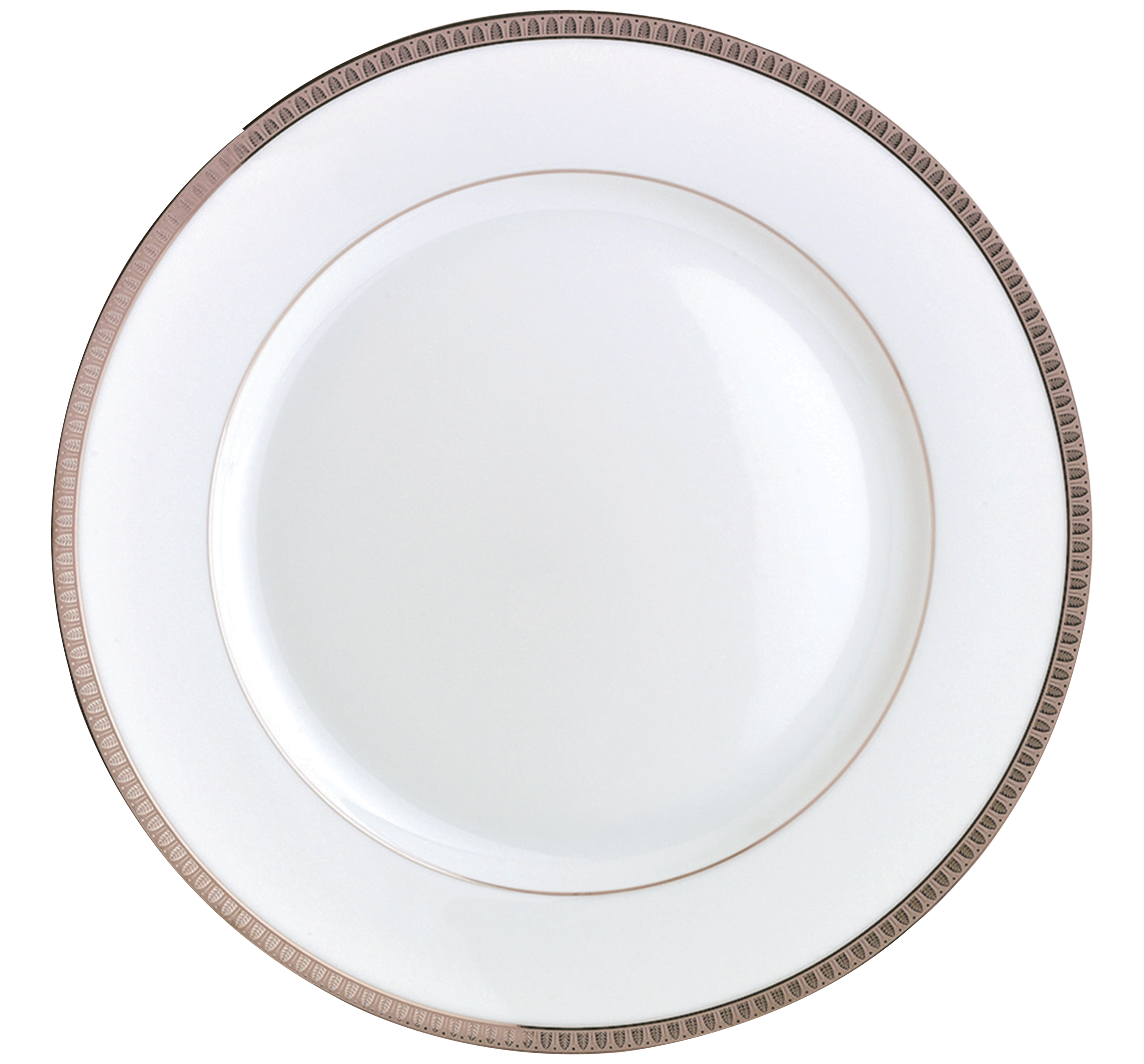 Christofle Malmaison Porcelain Dinner Plate