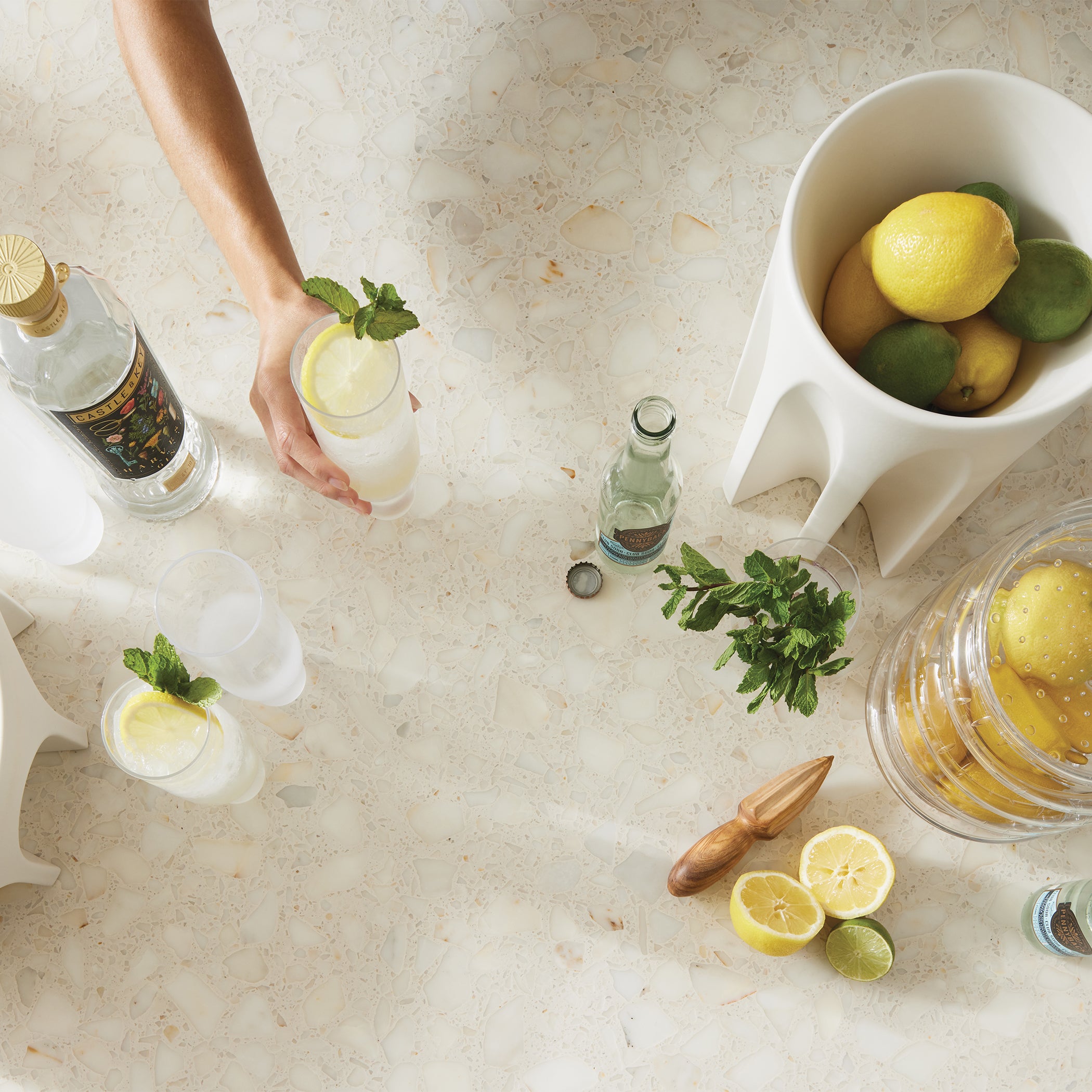 Global Views Wave Canister by Ashley Childers