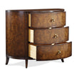 John Richard Sylvestre Three-Drawer Chest, Walnut