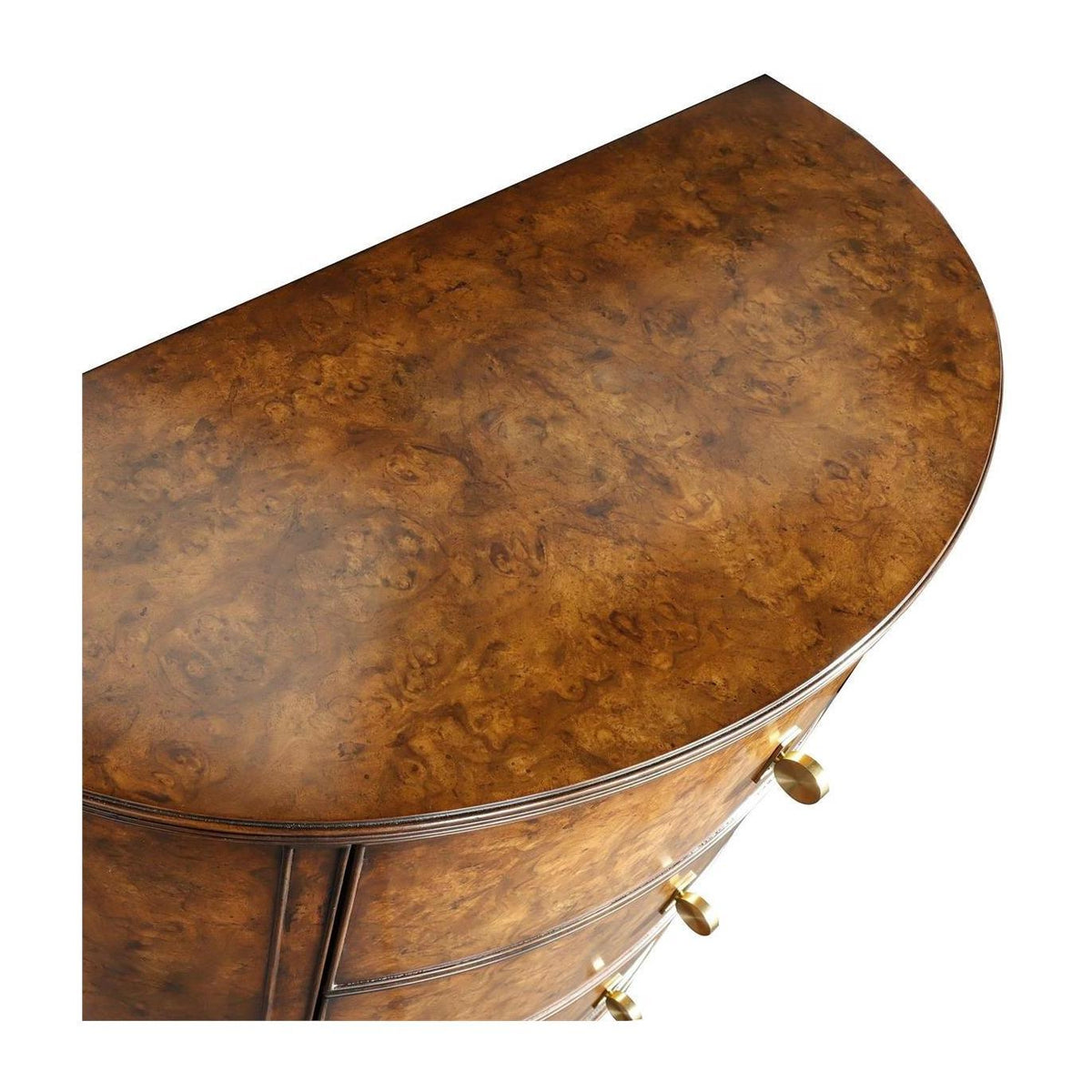 John Richard Sylvestre Three-Drawer Chest, Walnut