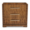 John Richard Borneo Three-Drawer Nightstand