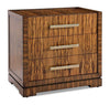 John Richard Borneo Three-Drawer Nightstand