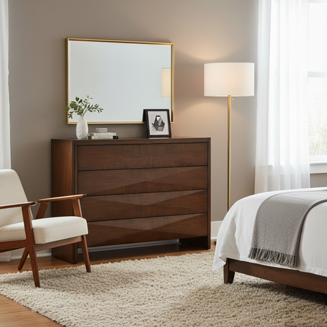 John Richard Woodrow Four-Drawer Chest