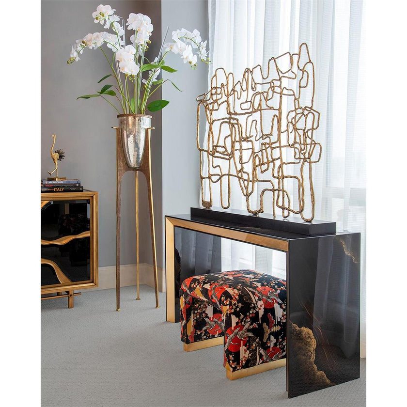John Richard Golden Tide Console Table