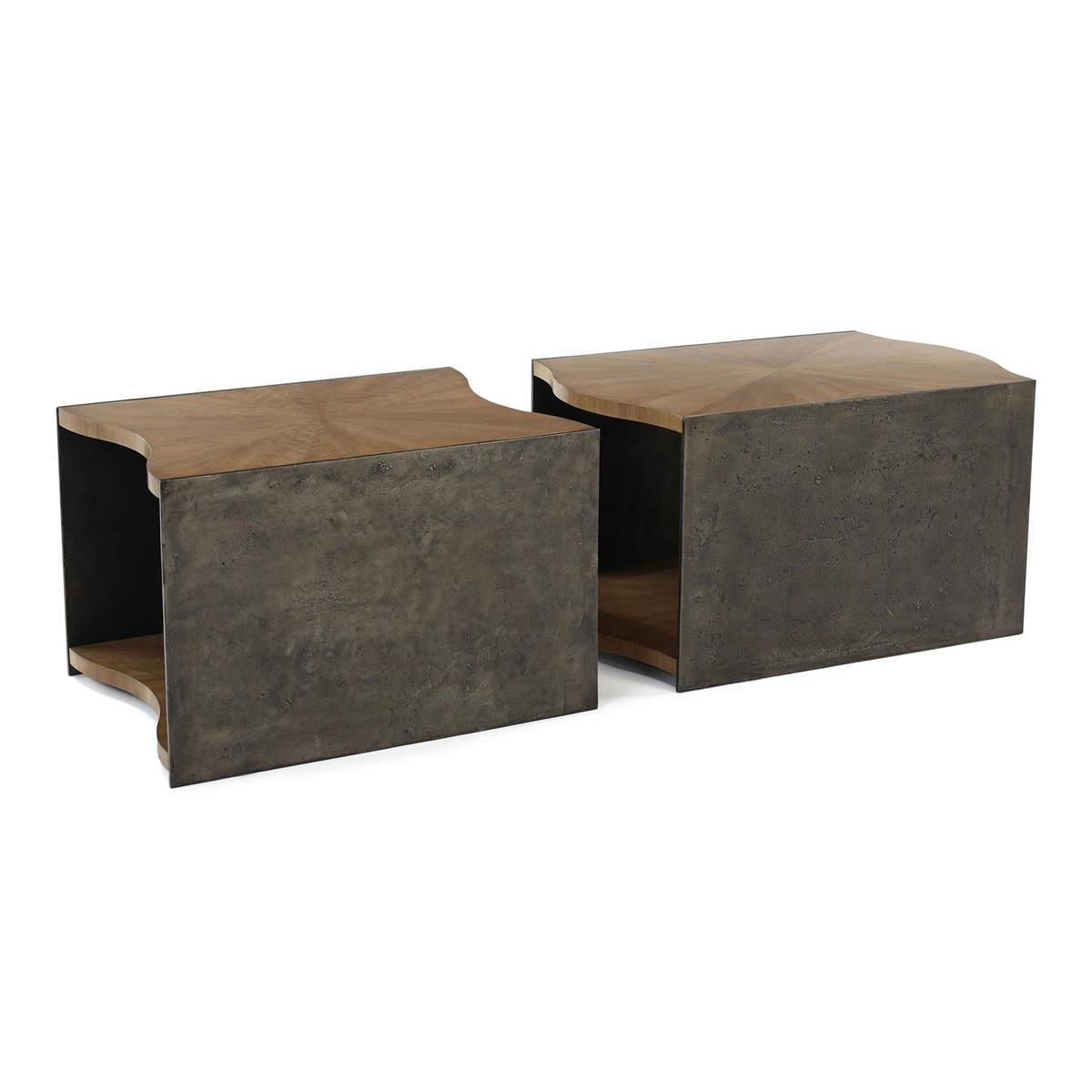 John Richard Concordia Side Tables, Set of Two